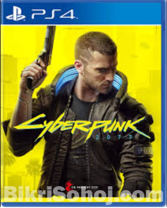 Cyberpunk game disk ps4